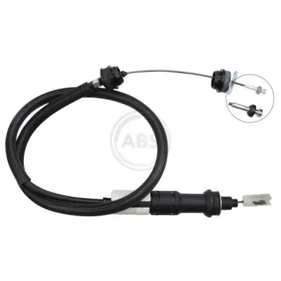 Cable de accionamiento, accionamiento del embrague A.B.S. K28001 Entrega Rápida